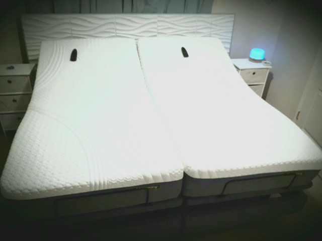 REDUCED PRICE MINT HARMONY PRO HI-LOW MEDICAL SPLIT KING BED SET in Beds & Mattresses in Edmonton