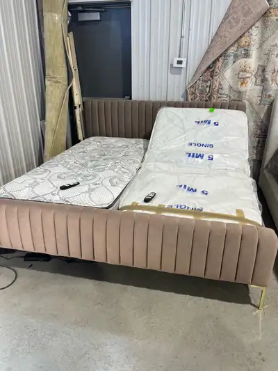 King sized adjustable bed package , View more