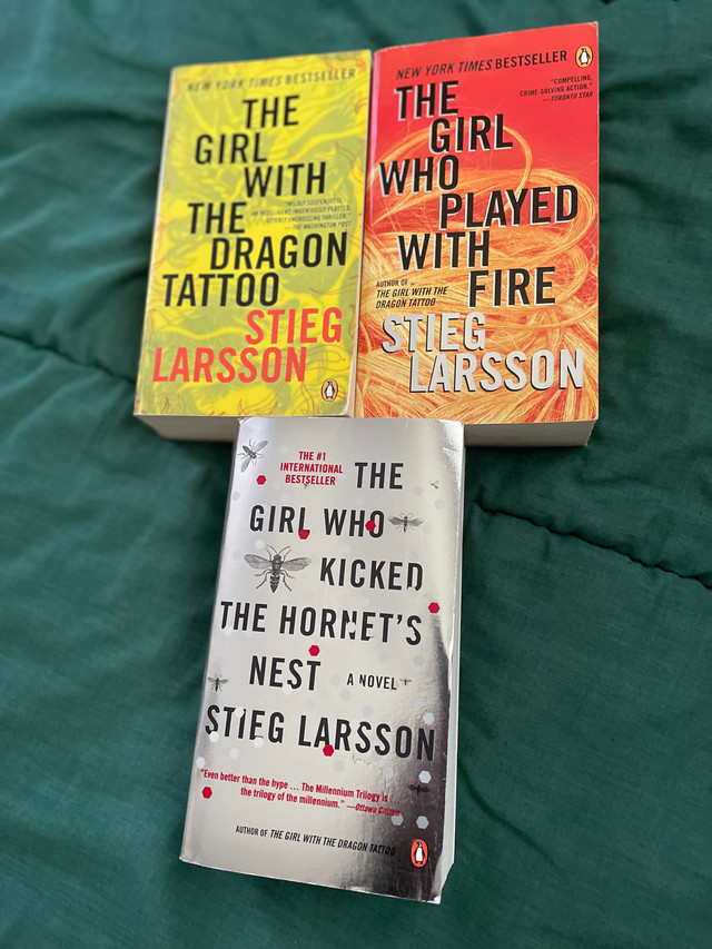Girl With the Dragon Tattoo Series in Fiction in Cole Harbour