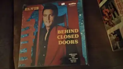 elvis 4lp behind closed doors  germany mint vinles 1979, View more