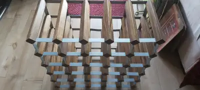 Solid wine bottle holder, View more