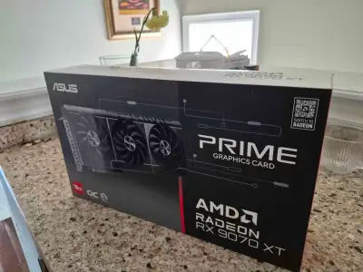 ASUS PRIME Radeon RX 9070 XT OC Edition 16GB - Brand New In Box, View more
