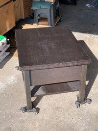 Coffee table with storage and transformer surface 