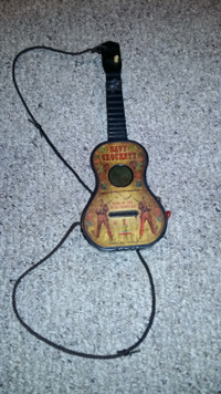 Vintage Mattel’s Davey Crockett Guitar