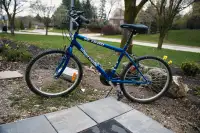 Supercycle mountain bike, 18 speed