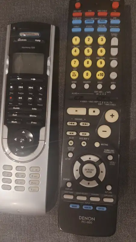 Denon, Harmony, Sony and Bell remote controls in Stereo Systems & Home Theatre in Mississauga / Peel Region - Image 3