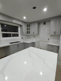 [BEST PRICE GUARANTEED] Quartz Countertops and Kitchen Cabinets