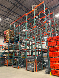 USED Drive In Pallet Racking System