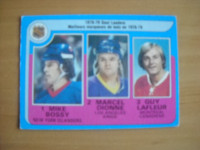 Carte de hockey meilleurs marqueurs de buts de 1979