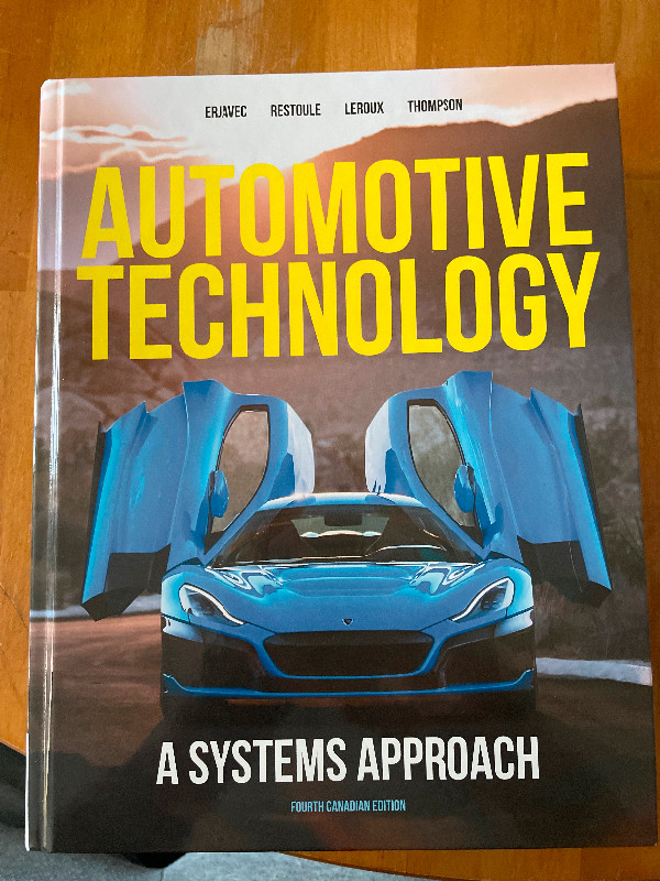 Automotive Technology 4th Edition in Textbooks in North Bay