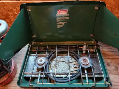 Coleman camp stove