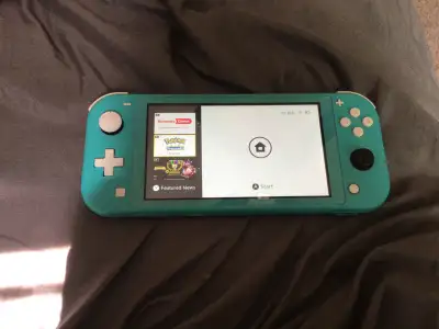Nintendo switch with a game, View more