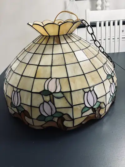 Tiffany hanging Stained Glass Lamp, View more