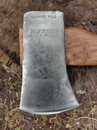 Welland Vale True Temper Black Prince boys axe - restored
