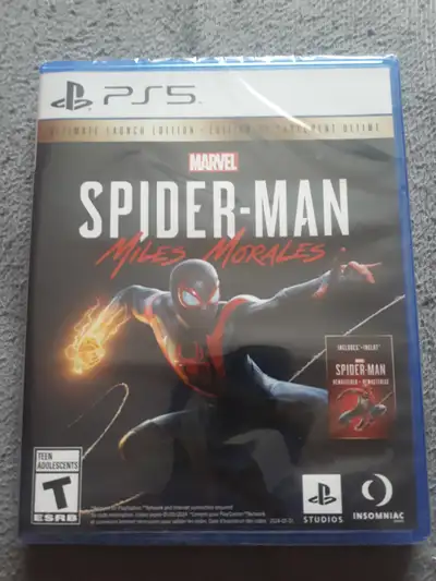Spider-Man Miles Morales Ultimate Edition. $70 Pick up in Brampton Check Out My Other Ads Thanks For...