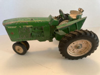 Old Vintage John Deere Toy Tractor Green
