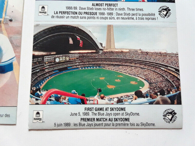1990 Hostess Toronto Blue Jays Baseball Cards Mint in Arts & Collectibles in City of Toronto - Image 4