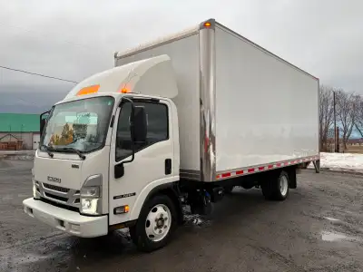 2023 Camion Isuzu NRR – 179500km – 3550 heures – Liftgate DHOLLANDIA avec capacité de 2500lbs – Boit...