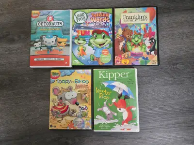 Franklin's Birthday Party - great condition Octonauts/Ready For Action! - a few scratches Toopy and...