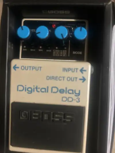 Boss digital delay pedal, View more