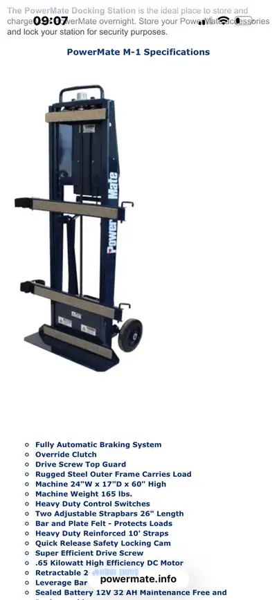 power mate heavy duty dolly., View more