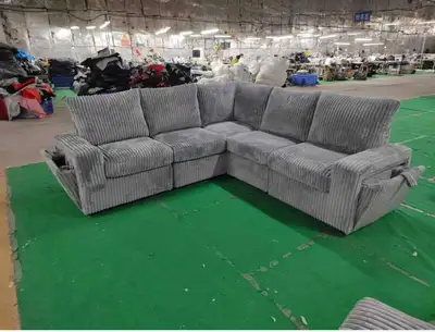Corduroy Sectional Sofa (NEUF), View more