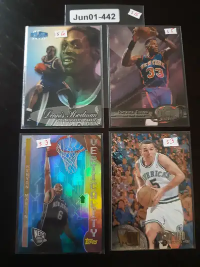 Basketball star lot Kenyon martin Jason Kidd Patrick Ewing Denn, View more