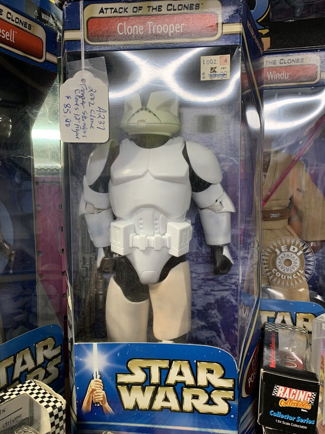Clone Trooper 2002 Attack Clones Star Wars 12 inch Booth 279 in Toys & Games in Edmonton