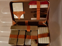 Vintage men's travel grooming kit