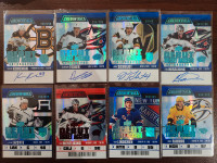2019-20 Debut Ticket Access Lot.  8 Cards