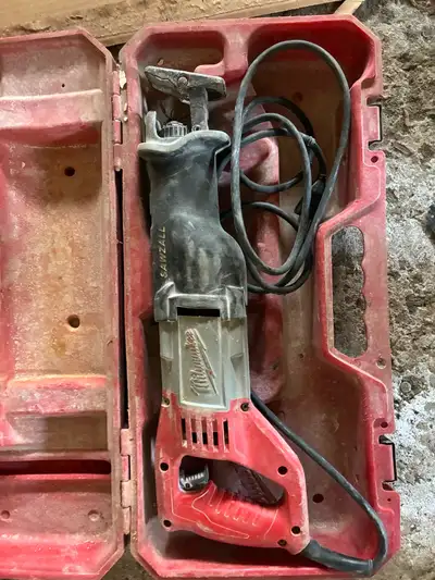 Milwaukee Sawzall With Case, View more