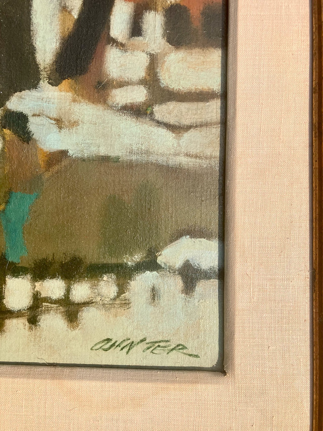 William Winter oil painting in Arts & Collectibles in Ottawa - Image 3