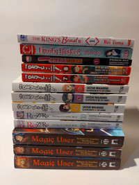 Manga and light novels for sale