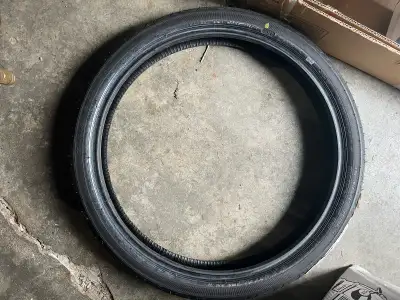 I'm selling a new Dunlop MH90-21 M/C D402F tire, complete with a Sedona tube, perfect for your motor...