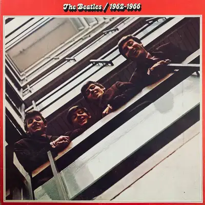 Beatles 1962 - 1966 double LP record album vinyl, View more