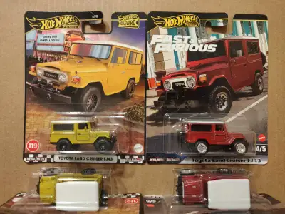 Hot Wheels FnF Boulevard Toyota Land Cruiser FJ43 1:64 diecast, View more