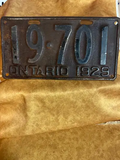 collector license plates, View more