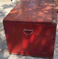 Old Pine Wood Box
