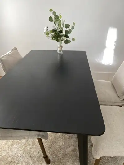 Ensemble table IKEA LISABO et chaise KLINTEN, View more
