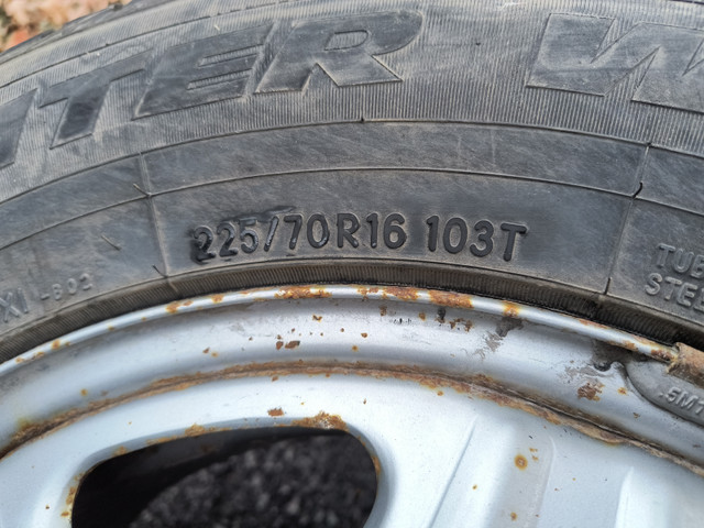 4 x  Arctic Claw WXI Winter Tires 225/70R16 with Rims in Tires & Rims in Ottawa - Image 3