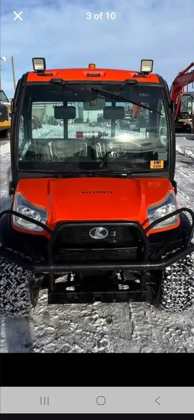 Diesel engine 4x4 Hydraulic dump box Heat Radio 375 hours Comes with plow Would consider trade for c...