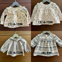 Baby Gap shirts 6-12M