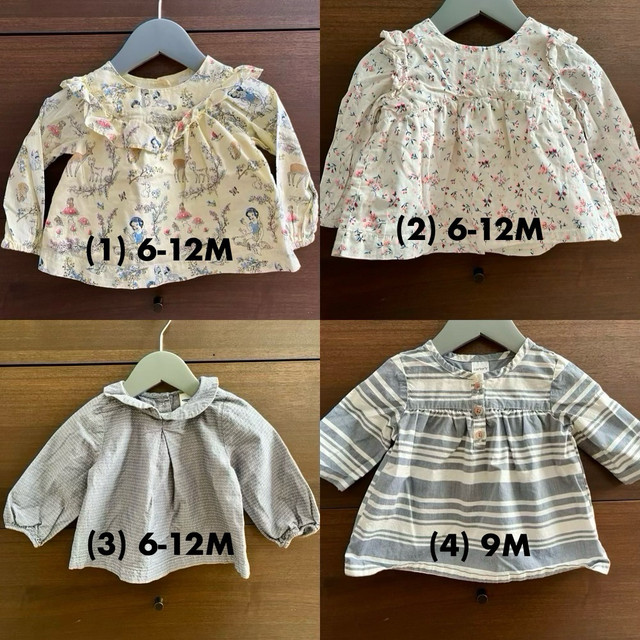 Baby Gap shirts 6-12M in Clothing - 6-9 Months in Kitchener / Waterloo