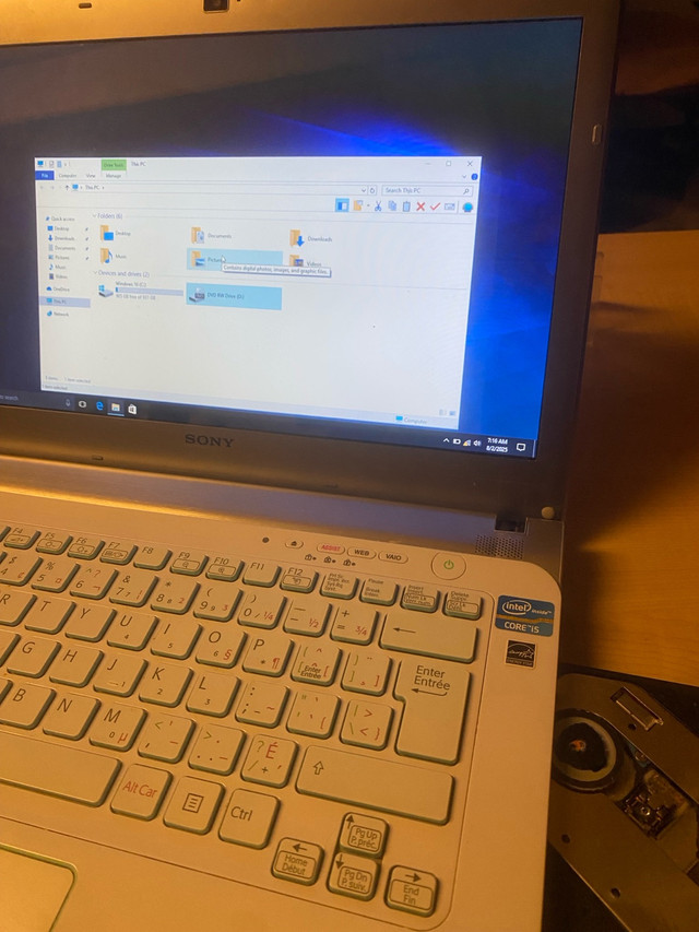 Laptop Sony  15.6” i5 win10|office in Laptops in Markham / York Region - Image 4