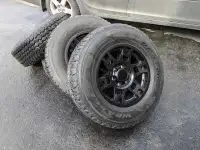 Goodyear Winter Tires 265 70 R17 + Rims