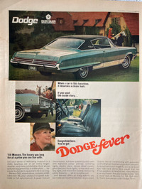 1968 Dodge Monaco Original Ad