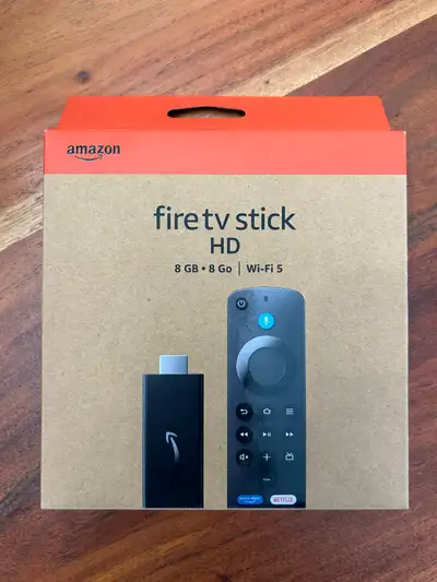 BRAND NEW Amazon Fire TV Stick HD, Alexa Voice Remote, streaming, View more