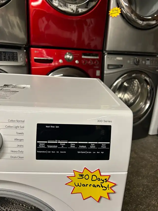 BOSCH 24” apartment size WASHER -TAS APPLIANCES. in Washers & Dryers in Kitchener / Waterloo - Image 6