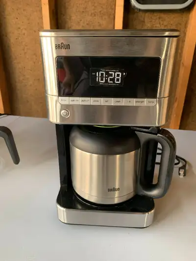 Braun Brew Sense 12-Cup Drip Coffee Maker, Stainless Steel, View more