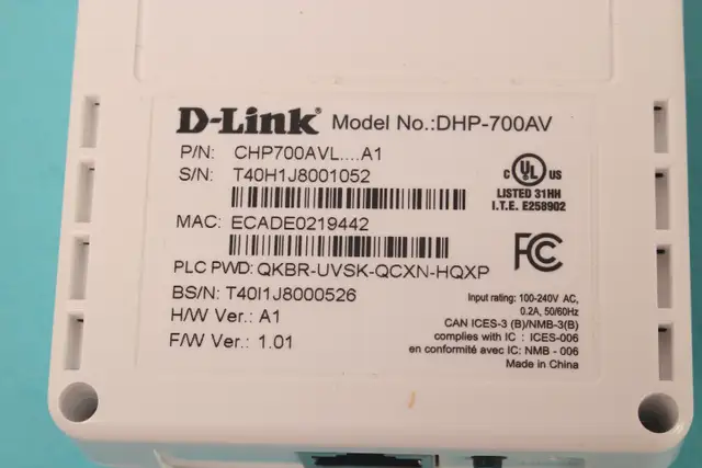D-Link Powerline Adapter AV2 Up to 2000Mbps DHP-700AV Ethernet in Networking in City of Toronto - Image 8